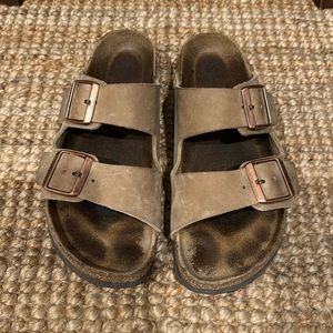 Birkenstock Arizona Narrow Soft Footbed, Tobacco Oiled Leather, size 39